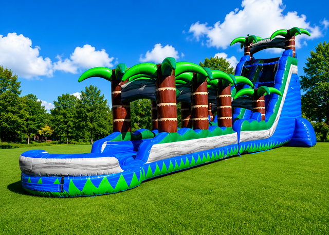 Blue Crush Slip N Slide 20Ft H Single Lane