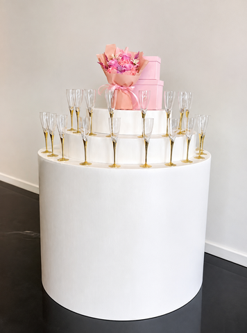 Semi Circle Treat Tower- Customizable in any color