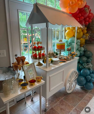 Candy/ Decor Cart