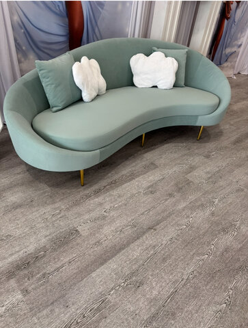 Teal Sofa 