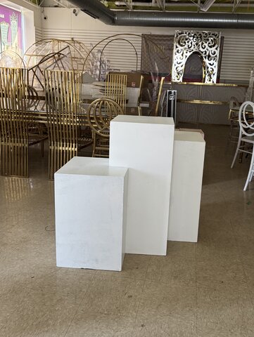 Three Tier Pededstals