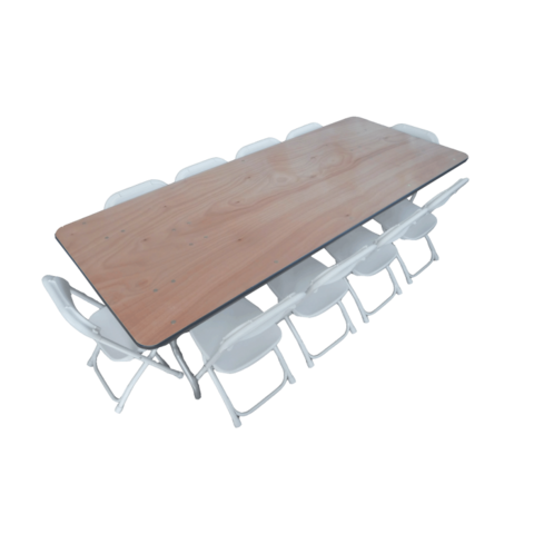 Children Wood Style Long Table