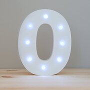 Marquee "0" Number