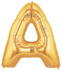 Gold Letter "A"