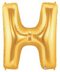 Gold Letter "H"