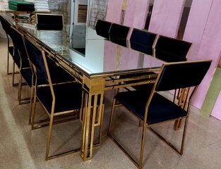 Gold Mirrored Table