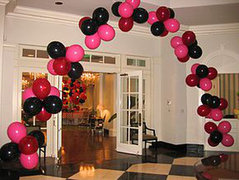 Balloon Cluster Arch