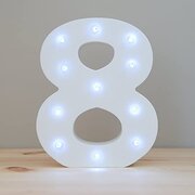 Marquee "8" Number
