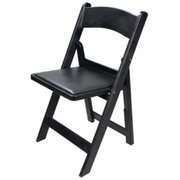 Black Folding Padded Chairs