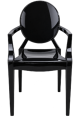 Children Black Chair