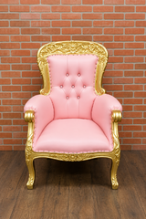 Pink Leather Chair
