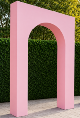 Square Arch 4x8 - Customizable in any color