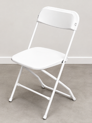 Folding White Children Chair