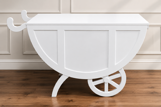 White Candy Cart
