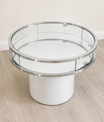 Silver Cake Table
