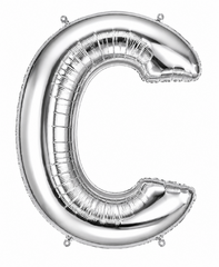 Silver Mega Letter 