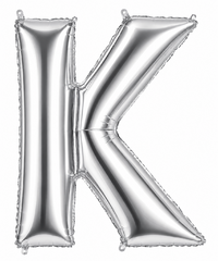 Silver Mega Letter 