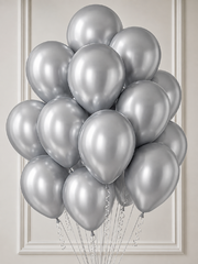Latex Silver Balloon