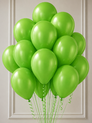 Latex Lime Green Balloon
