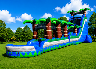Blue Crush Slip N Slide 20Ft H Single Lane
