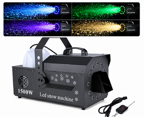 LED Snow Machine