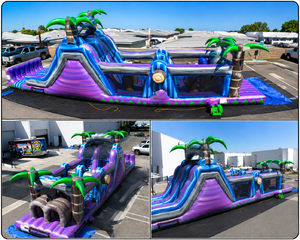 50FT Purple Crush Obstacle Course