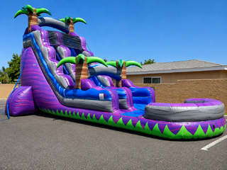 Tropic Waterslide Dual Lane 20ft High