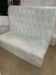 White Leather Lounge Couch #3