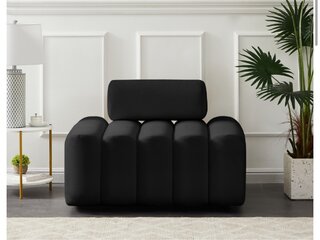 Black Rippled Chair