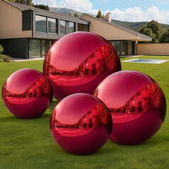 Red Mirrored Ballls