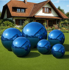 Blue Mirrored Ball