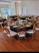 Gold Accent Bentley Chairs