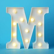 Marquee "M" Letter