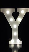 Marquee "Y" Letter 