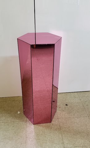 Short Pink Pedestal