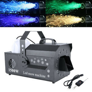 LED Snow Machine