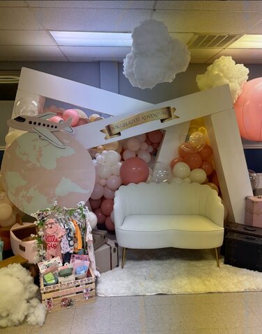 White Abstract Frame  -Customizable in any color