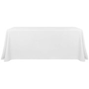 6ft White table cloth