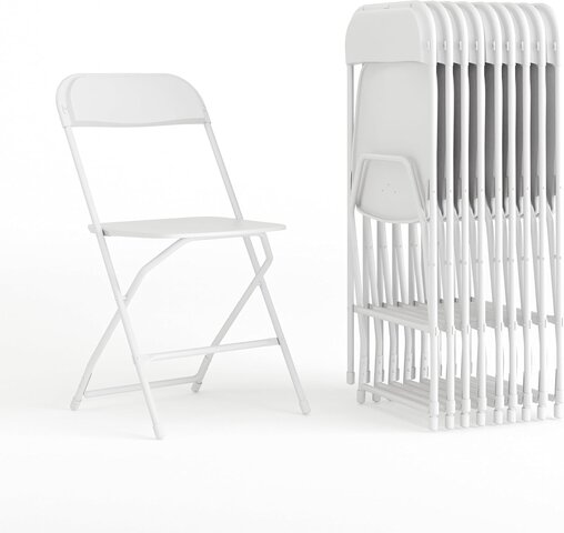 White Folding Chairs