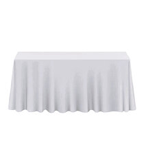6' White Rectangular tablecloths