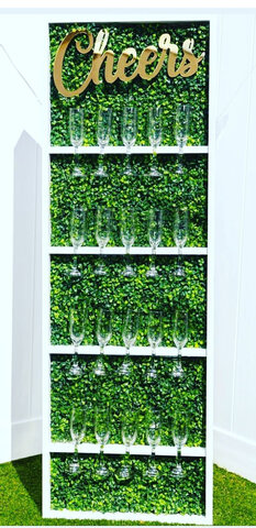 Grass Champagne Wall