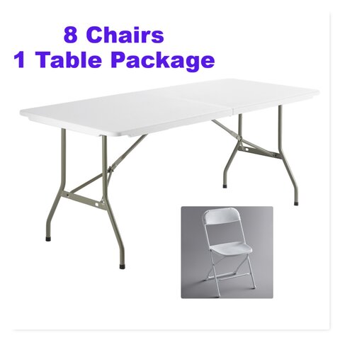 6FT Table n Chair Party Package