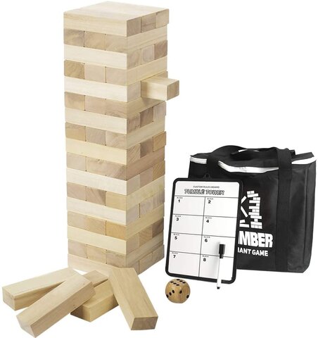 Giant Timber Tower Jenga (Table Top)