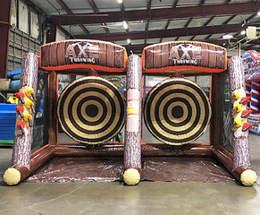 Double Axe Throwing Inflatable Game