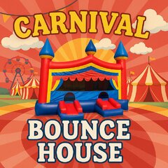 XL Carnival Bounce House -Dual Entrance