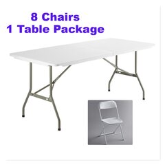 6FT Table n Chair Party Package