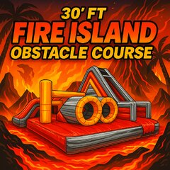 30'FT  Fire Island Obstacle Course 