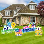 Happy B-Day "Enjoy your day" yard card greeting