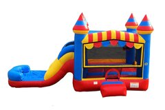 Circus Castle Dry Bounce and Slide Combo