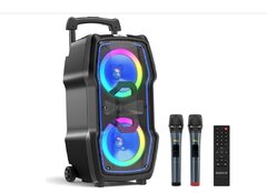  Karaoke Machine, Wireless Bluetooth PA System